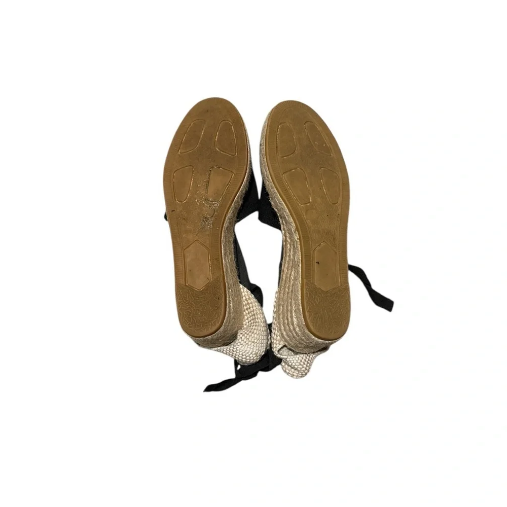 Black Viscata Espadrille Flats